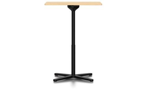 Square drop-leaf melamine high table | Super Fold by Vitra