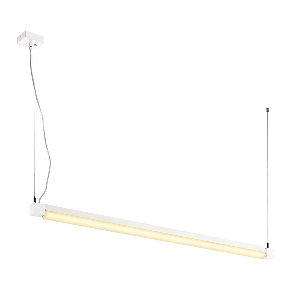 Plastic pendant lamp in a contemporary style | Open Grill by SLV