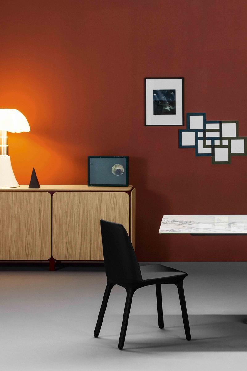 Leather chair | Flute by Bonaldo