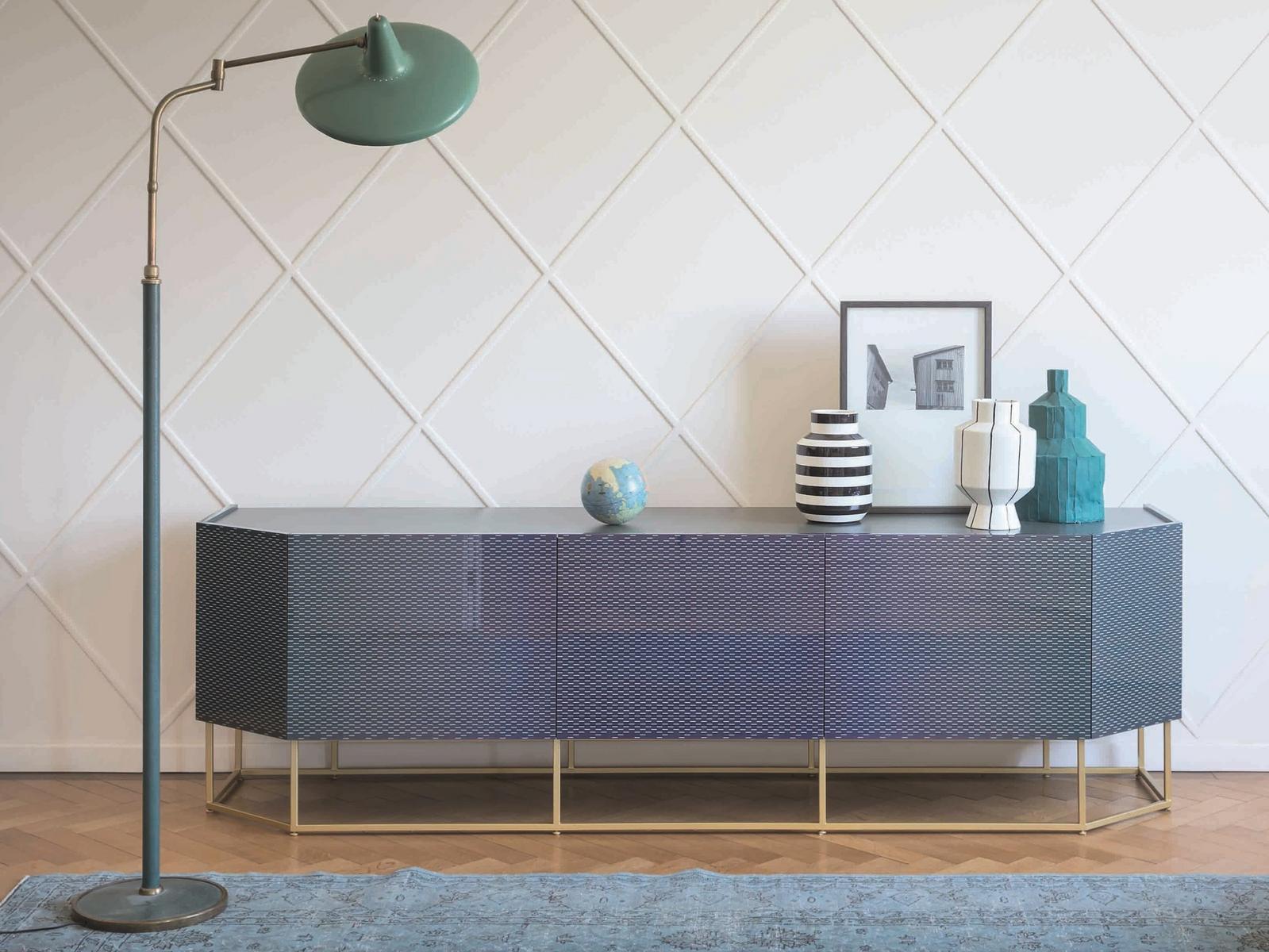Wooden sideboard with doors | Shade by Bonaldo