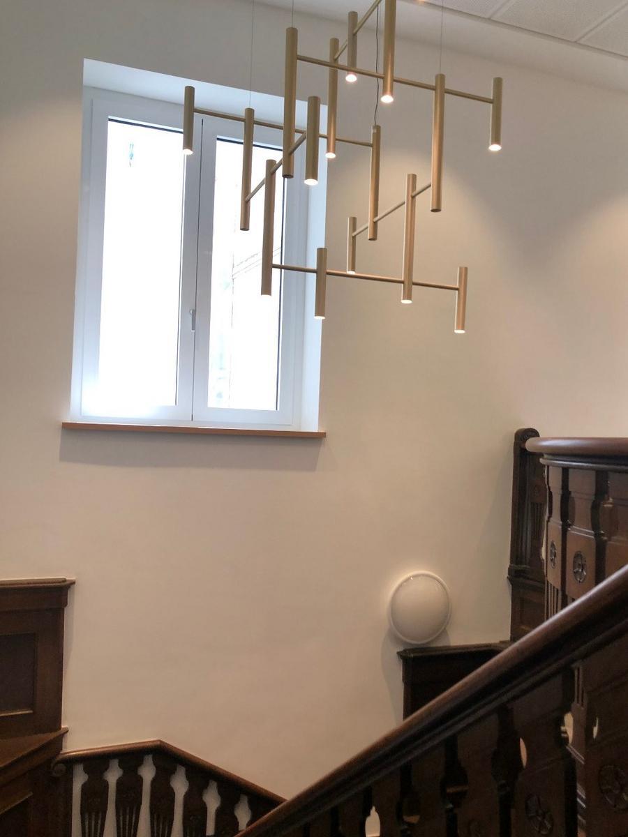 LED aluminium pendant lamp | Evolution S / M / Vertical by Sattler