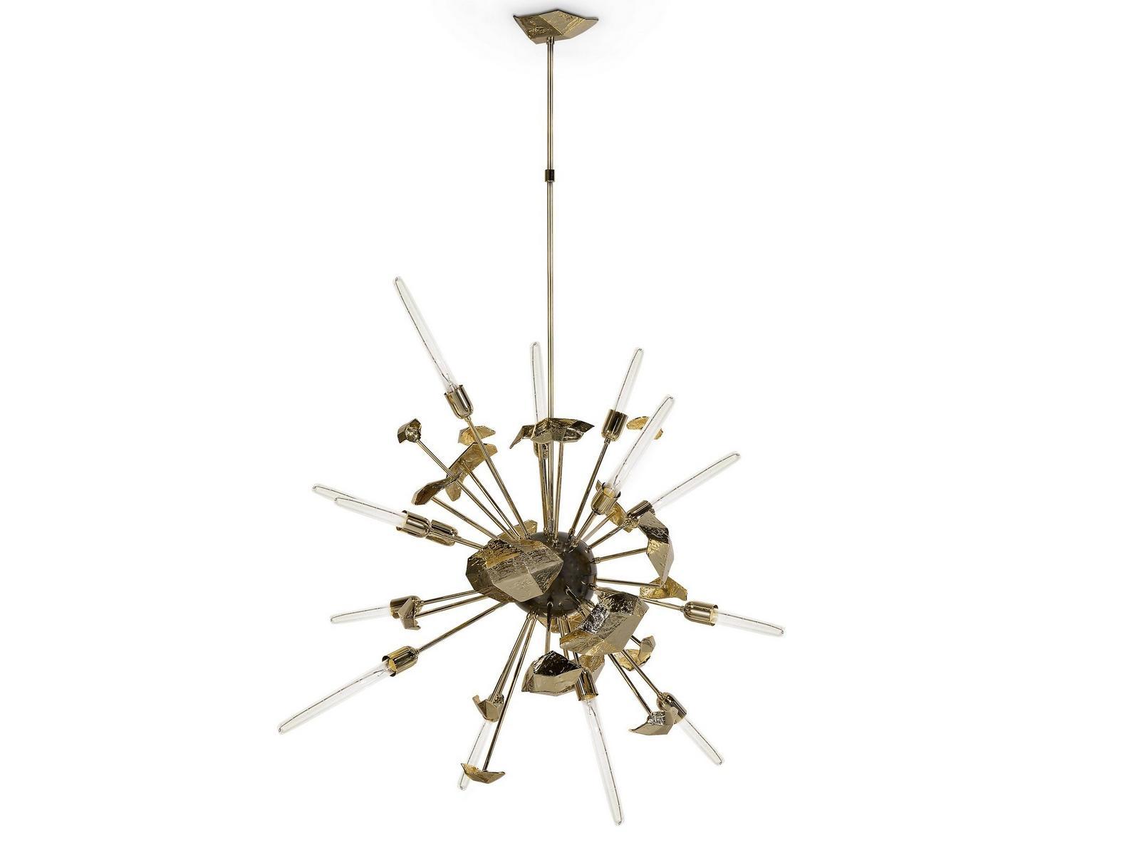 Brass pendant lamp | Supernova by Boca Do Lobo