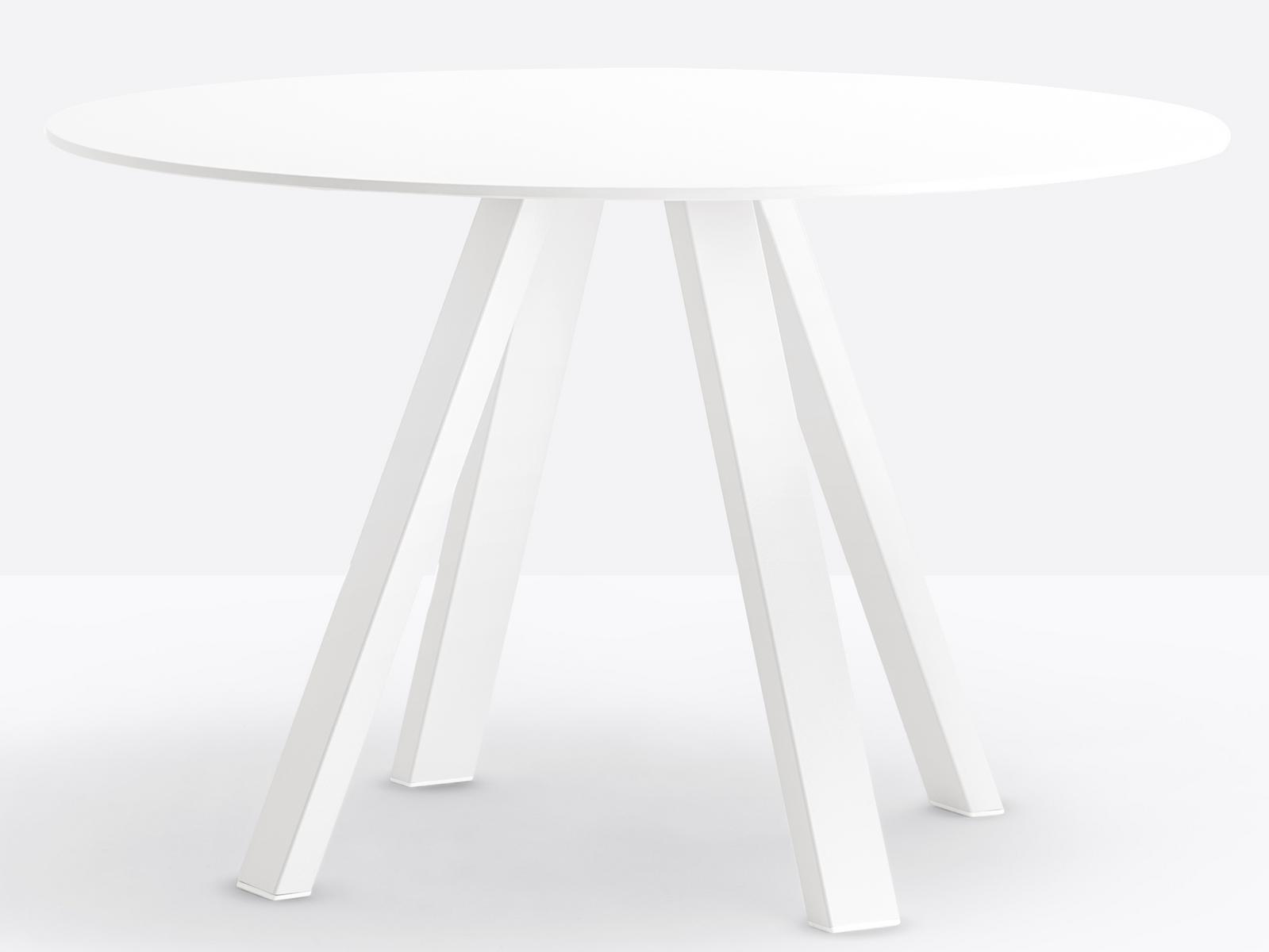 Round wooden table | Arki-table Ark5 by Pedrali