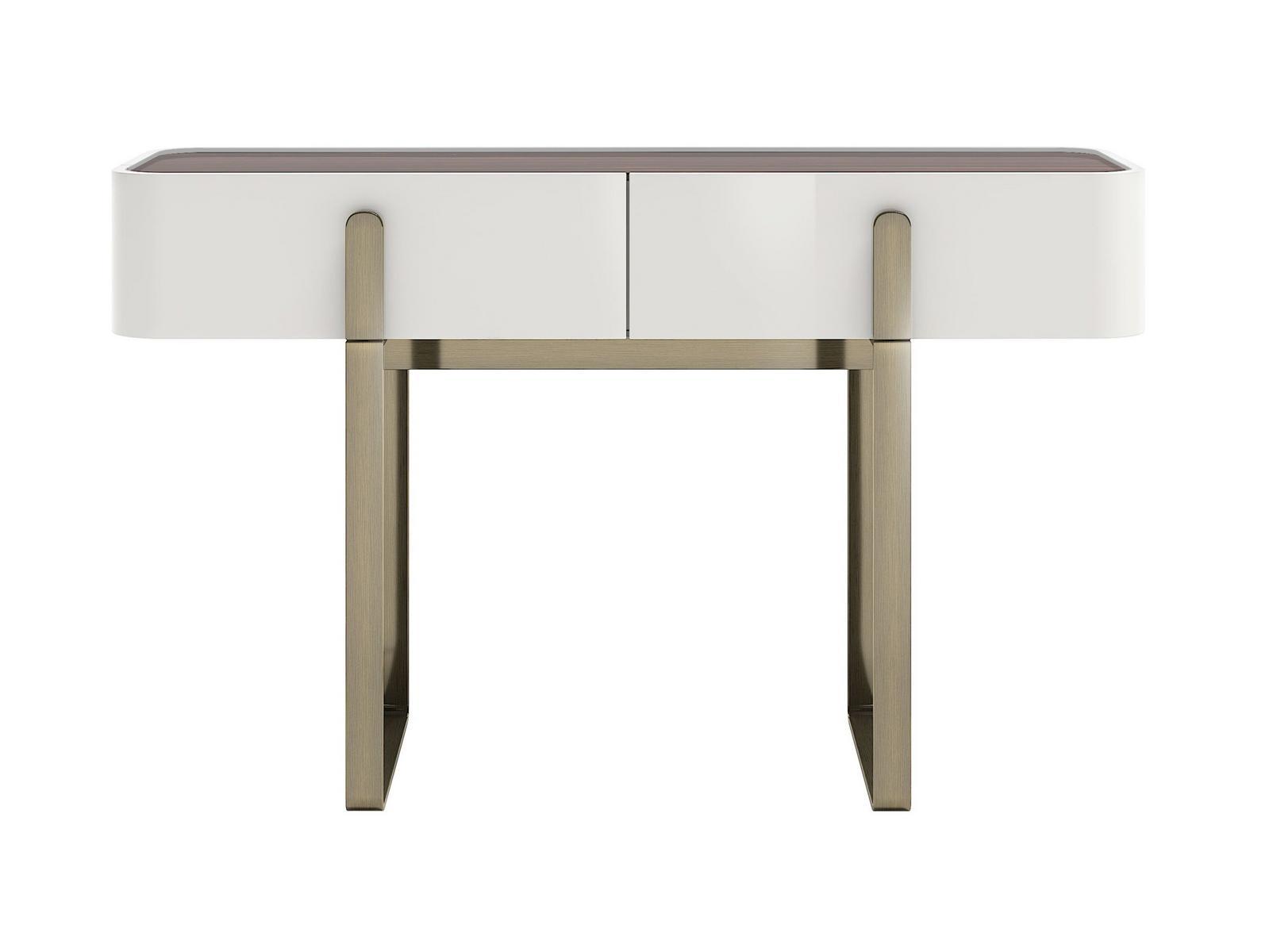 Wooden console table with drawers | Eden by Capital Collection