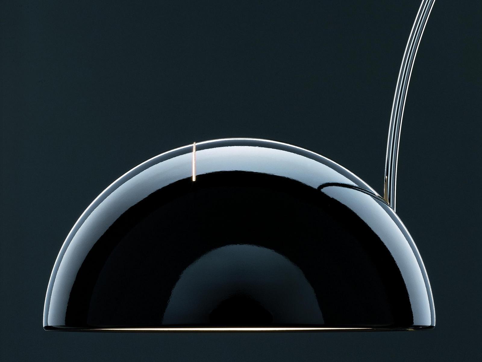 Direct light height-adjustable arc lamp | Coupé - 3320/r by Oluce