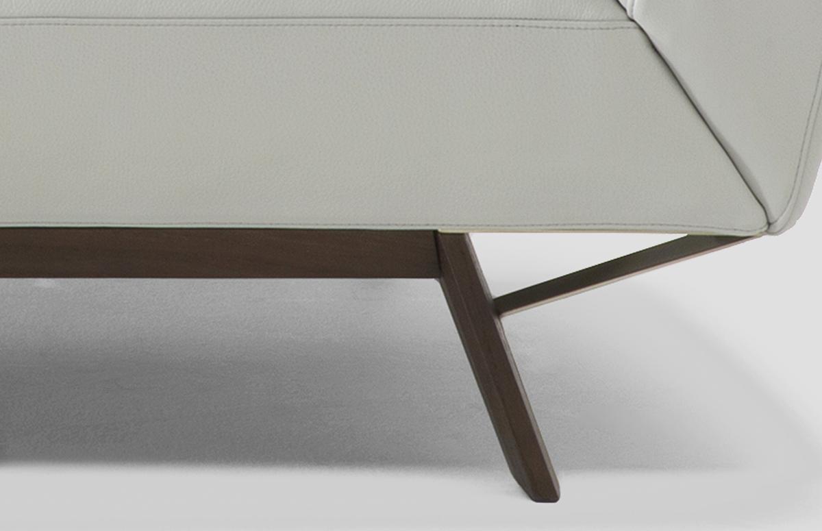 Leather day bed | Positano by Natuzzi Italia