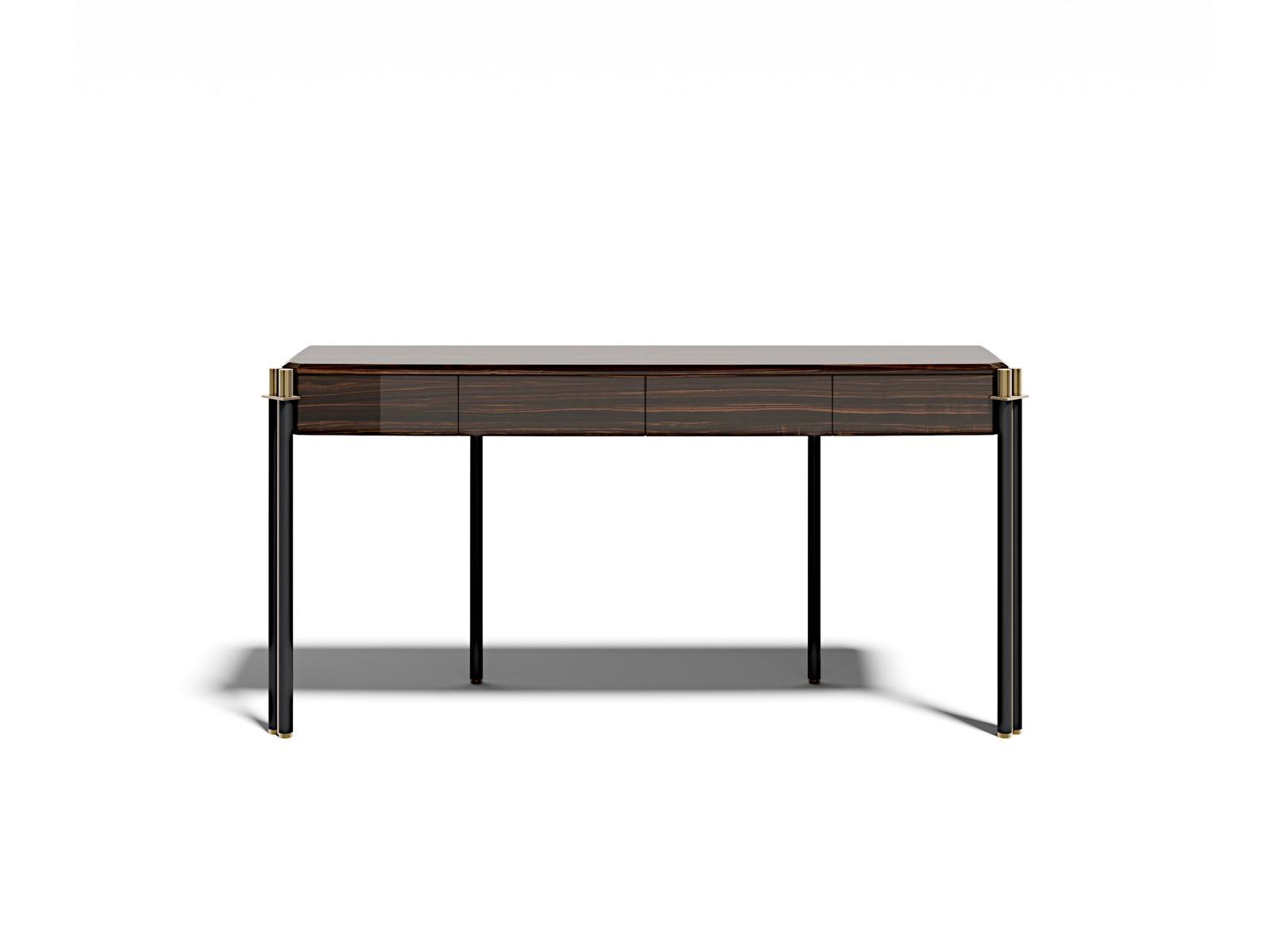 Rectangular wooden console table with drawers | Mayfair by Capital Collection