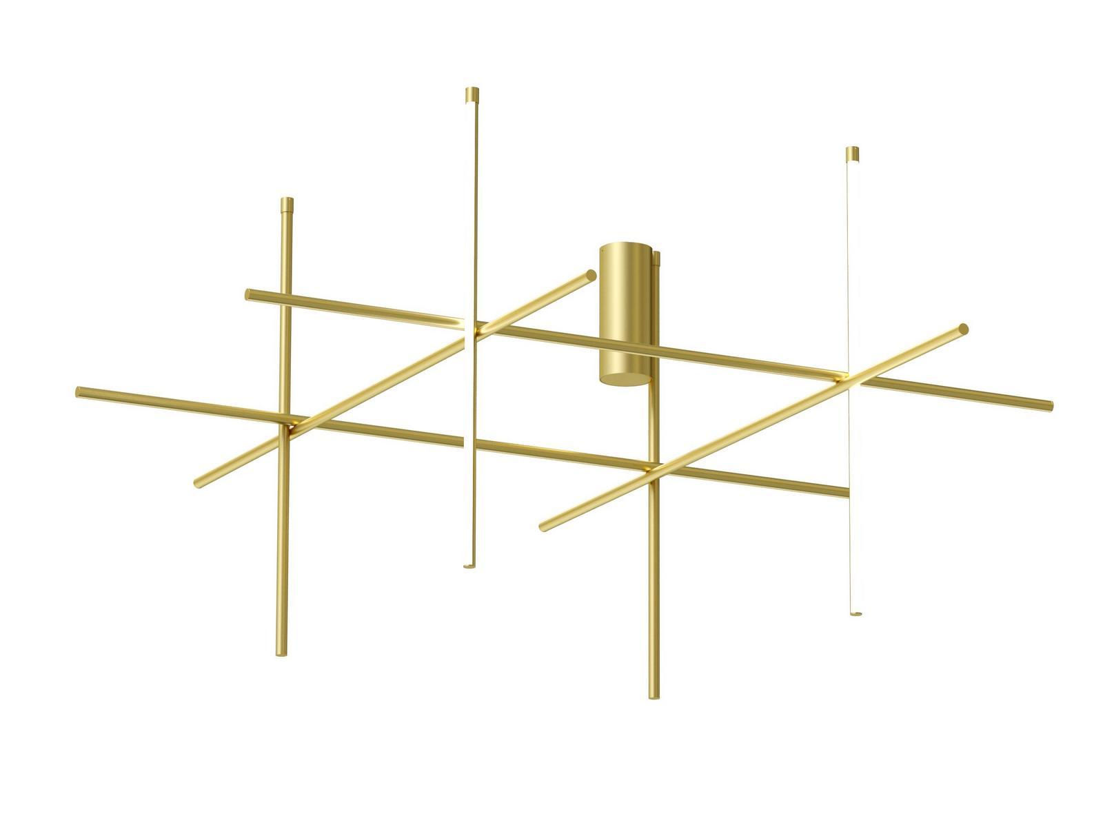 LED extruded aluminium ceiling lamp | Coordinates C4 by Flos