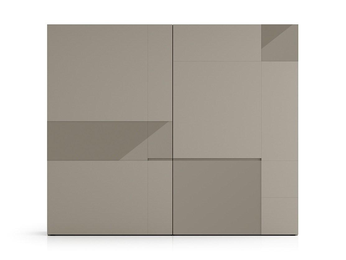 Lacquered wooden wardrobe | Crea by Pianca