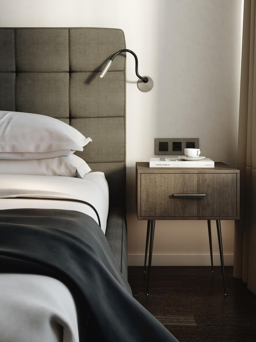 LED adjustable zinc reading lamp | Lucca Recessed by Astro lighting