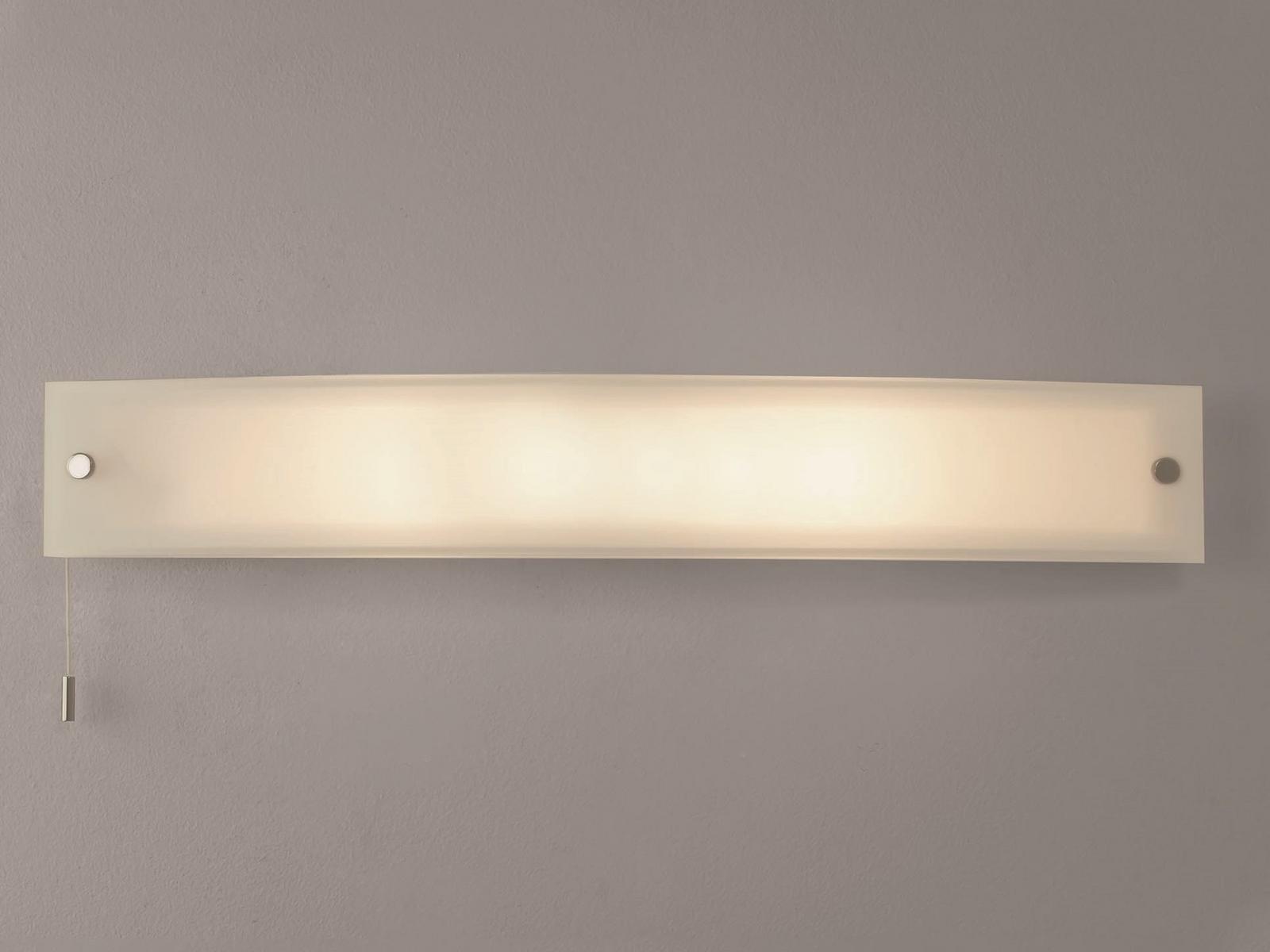 Glass and steel Mirror lamp | Curve by Astro lighting