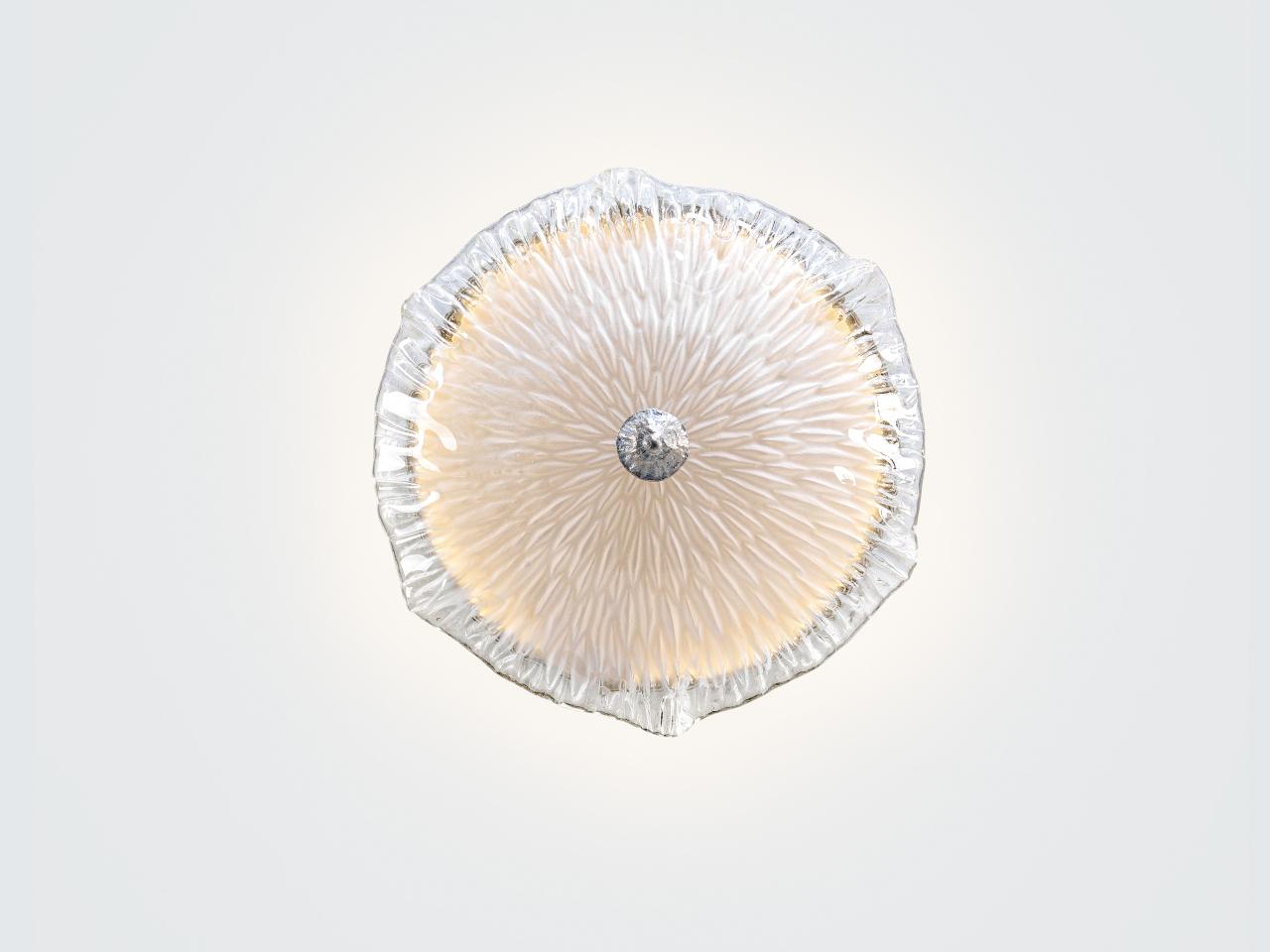 Handmade bronze wall light | Nenufar Ap1456 by Serip