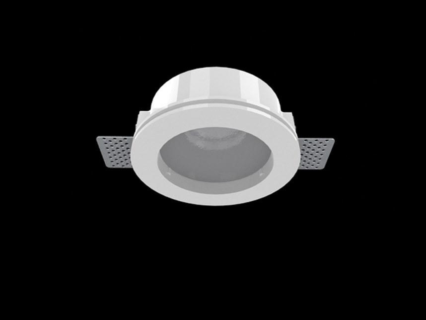 LED recessed plaster spotlight for false ceiling | Sd 087v I by Leucos