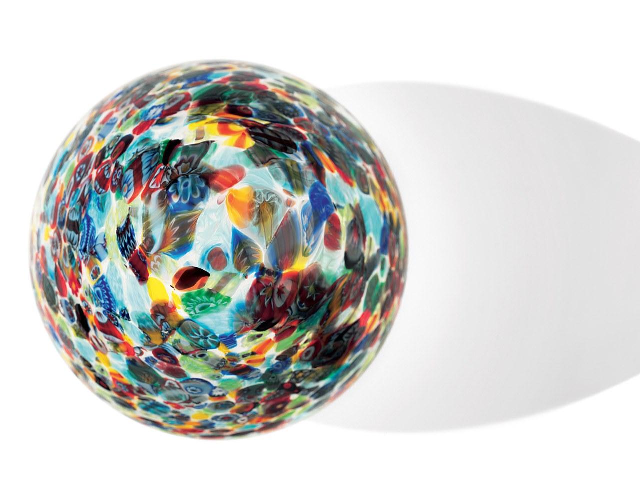 LED blown glass table lamp | Uovo T46 by Leucos