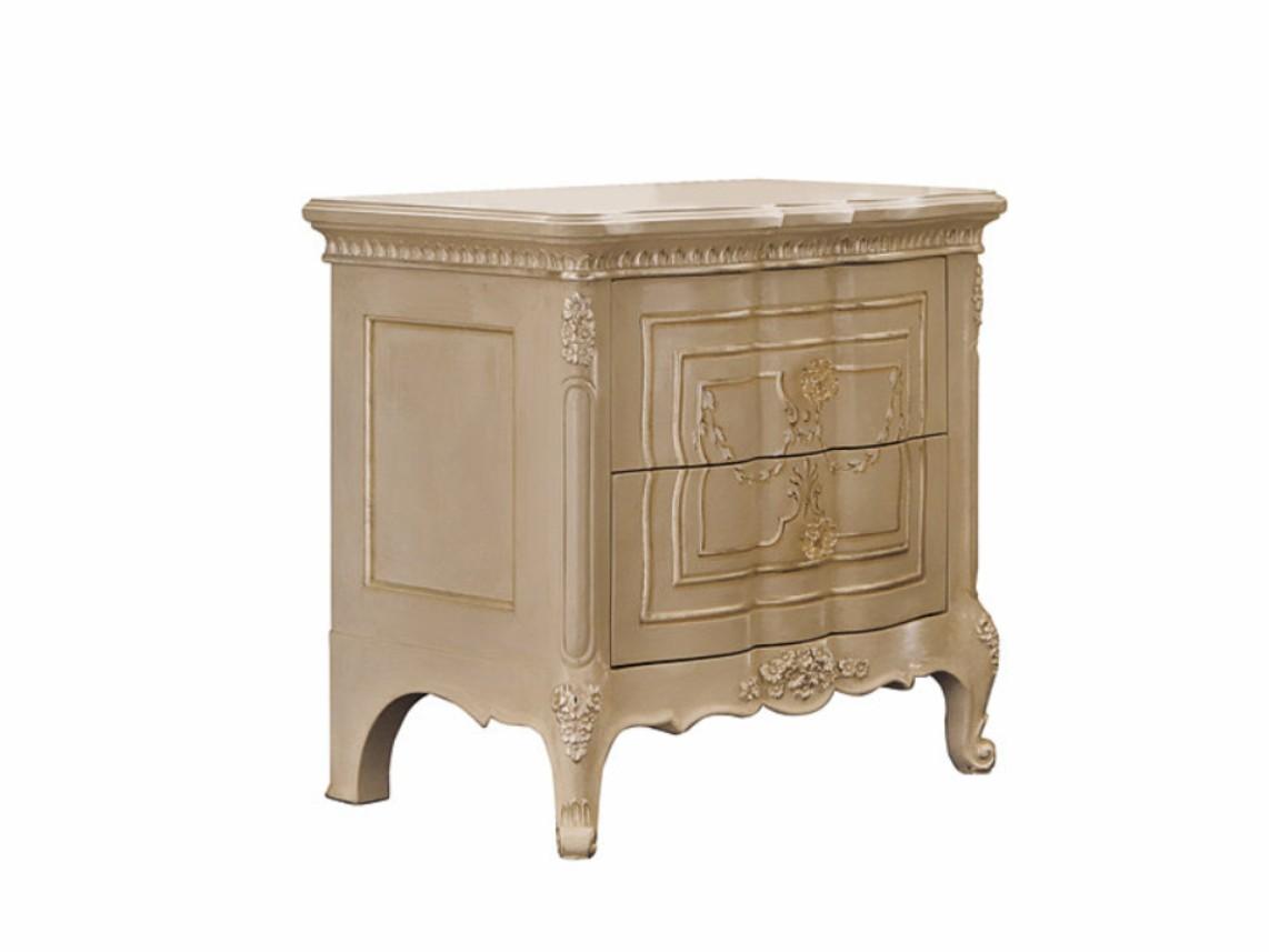 Wooden bedside table with drawers | Emozioni by Martini interiors