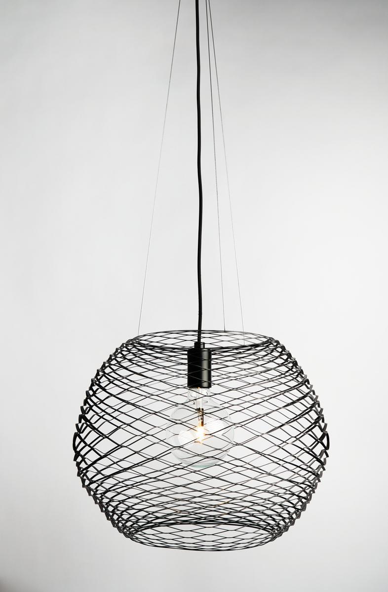 Direct light metal pendant lamp | Net by Zava