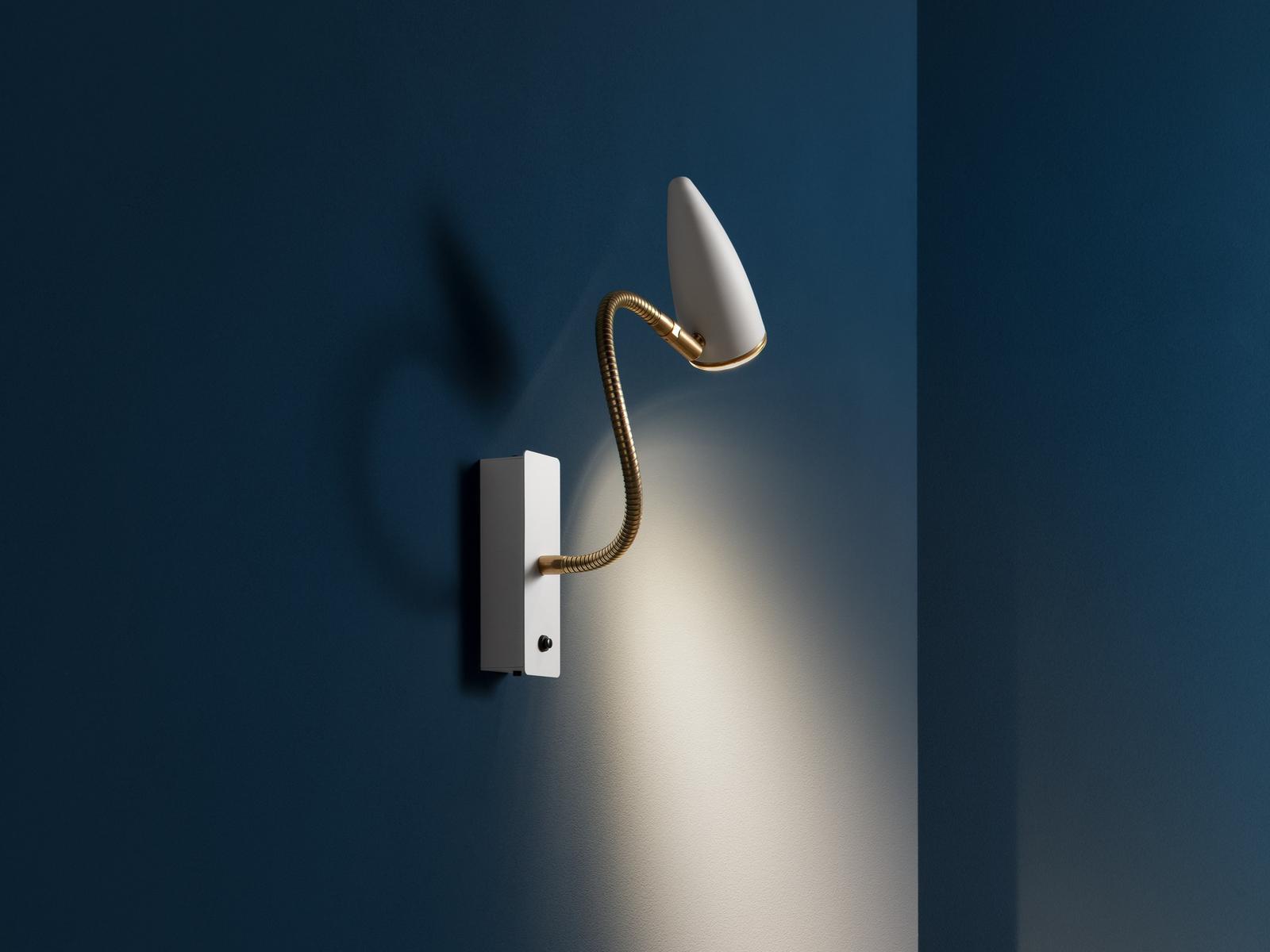 LED adjustable wall lamp | Cicloitalia Flex W1 by Catellani & Smith