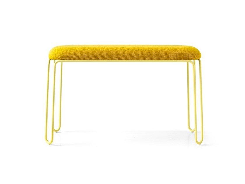 Fabric bench | Stulle by Connubia