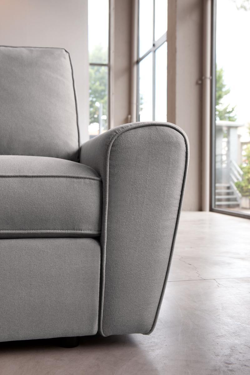 Sectional fabric sofa | Duffy by Domingo salotti