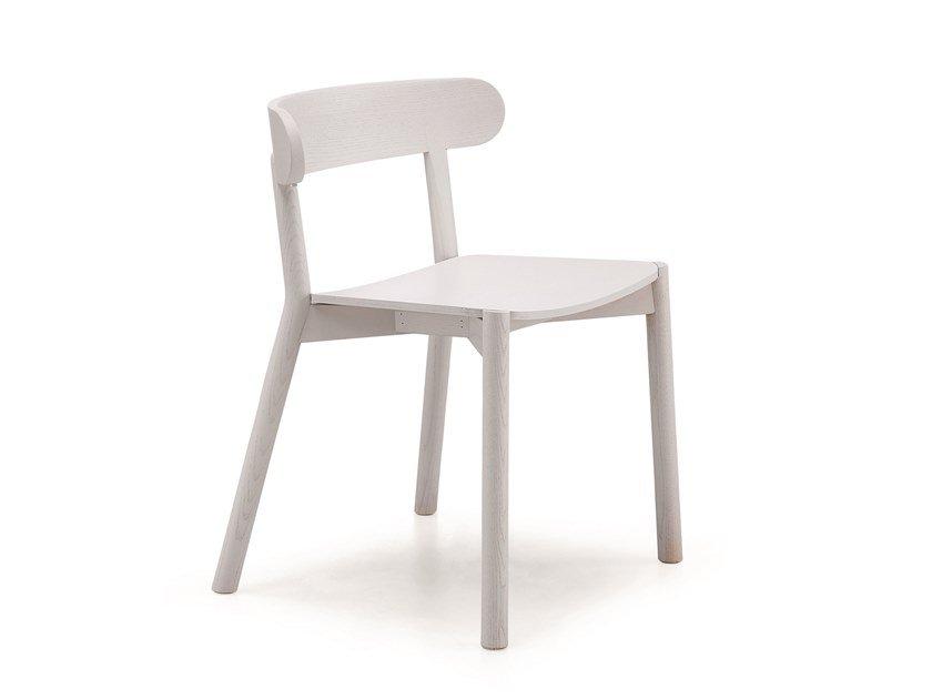 Open back chair | Montera S by Midj