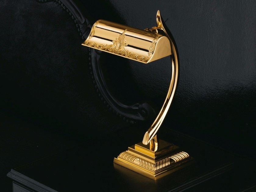 Incandescent metal table lamp | Brass & Spots Ve 860 by Masiero