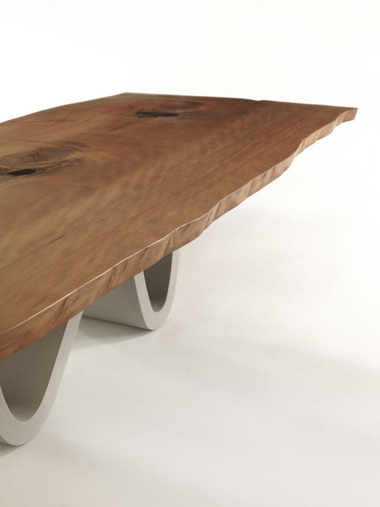 Rectangular solid wood table | Kauri by Riva 1920