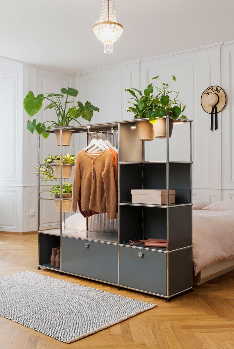 Sectional wardrobe | World Of Plants For Haller by USM