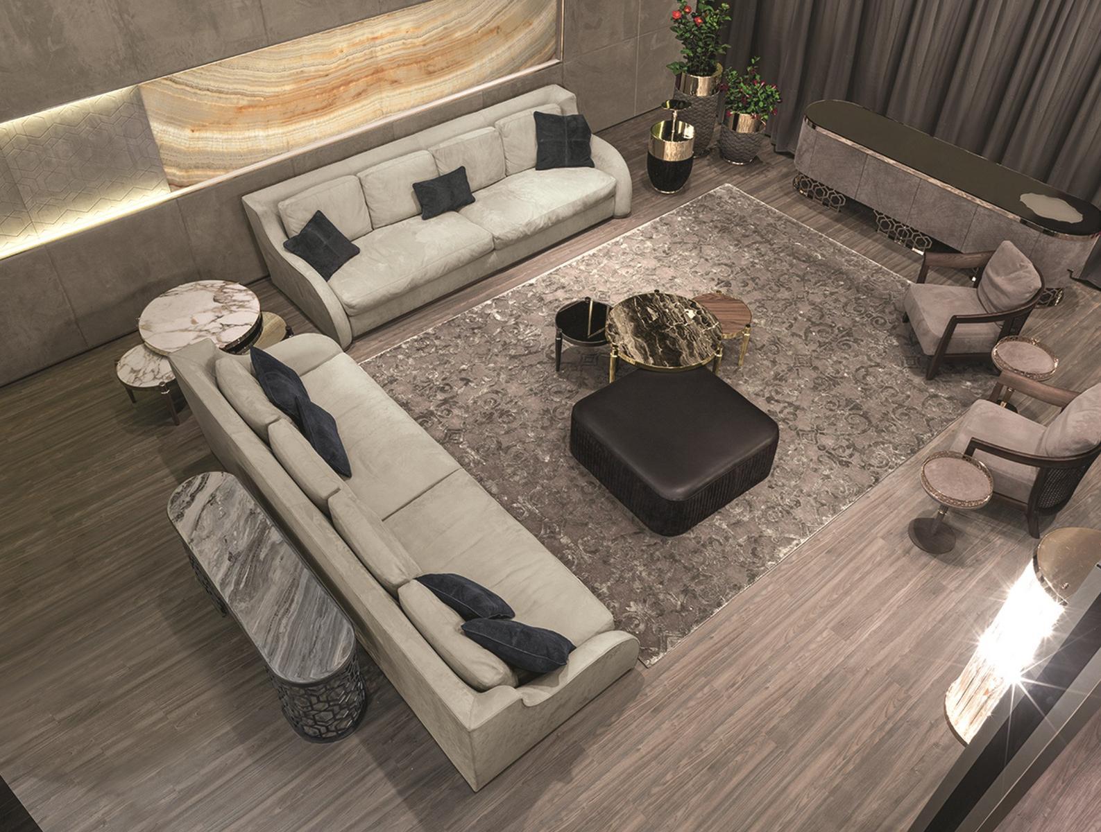 Stone sideboard with doors | Vicky by Longhi