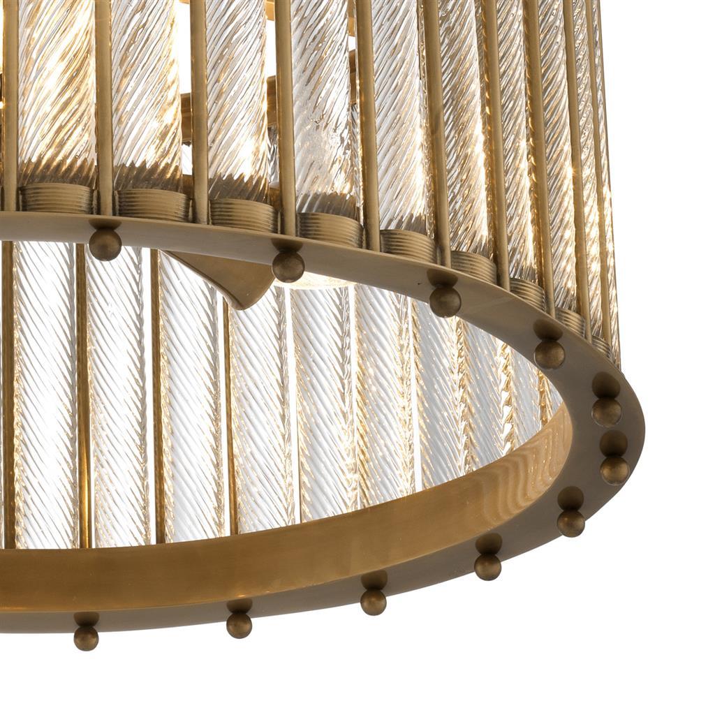 Glass pendant lamp | Tiziano by Eichholtz