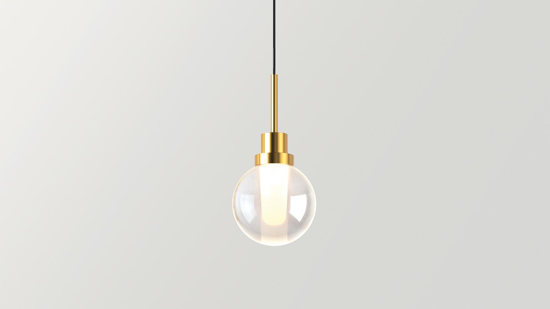LED adjustable glass pendant lamp | Alaska Big Fancy Shape by Arkoslight
