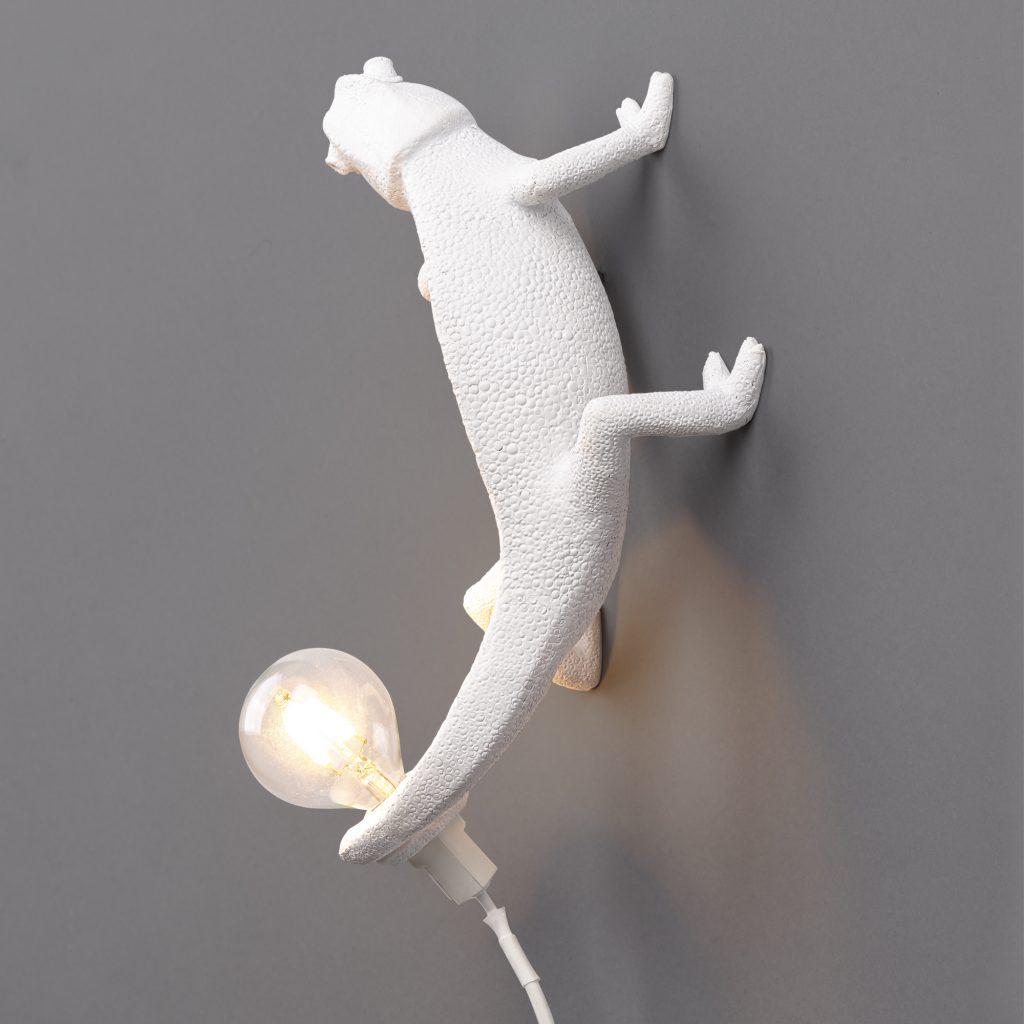 LED resin wall lamp | Chameleon Going Up by Seletti