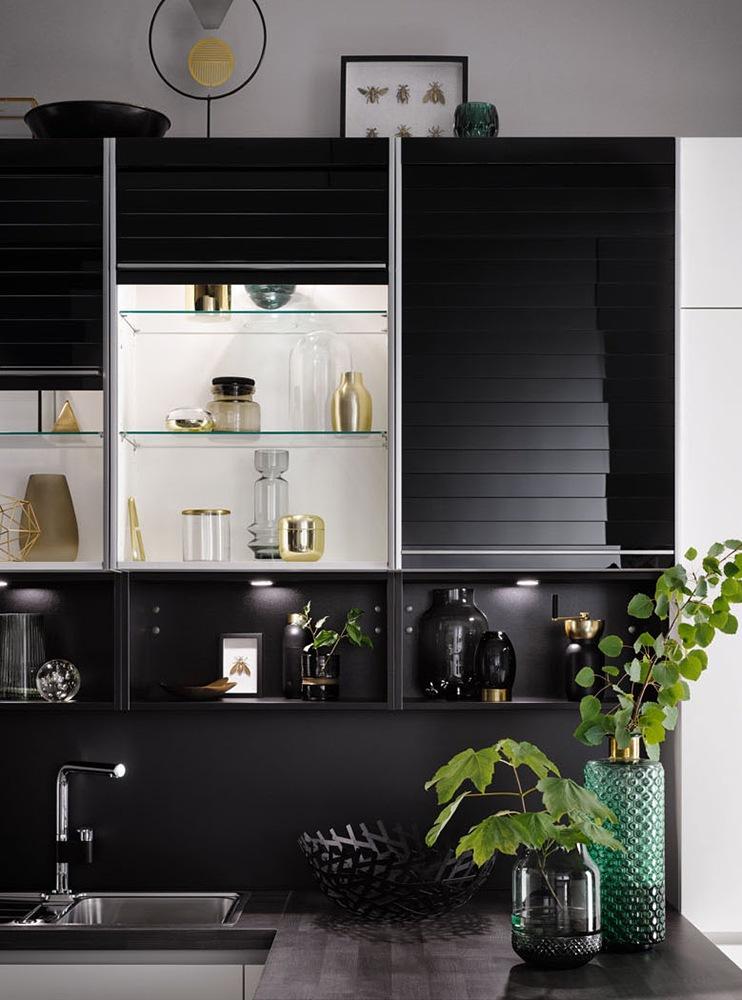 Kitchen without handles Haecker classic Laser Soft GL