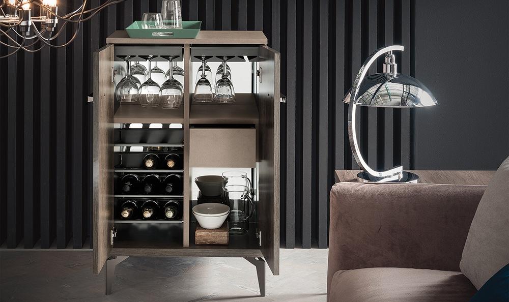 Veneer living room set | Matera by ALF Italia