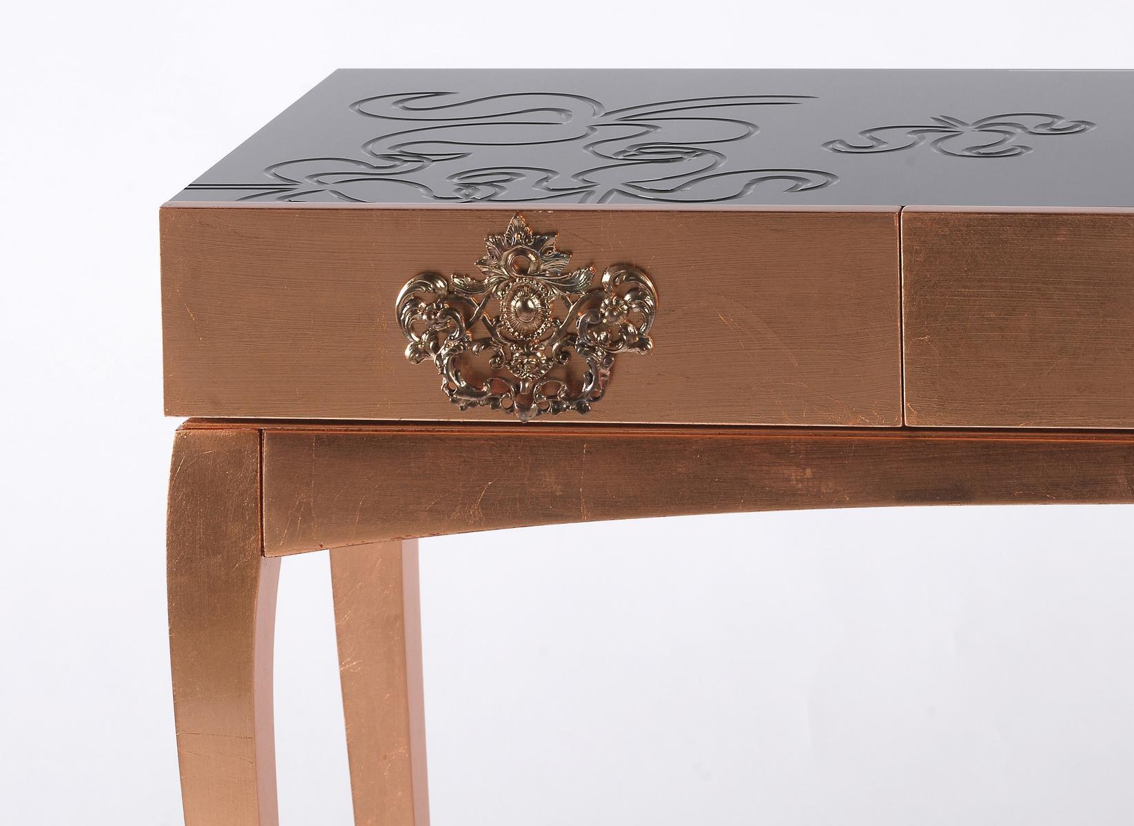 Rectangular mahogany bedside table with drawers | Trinity by Boca Do Lobo