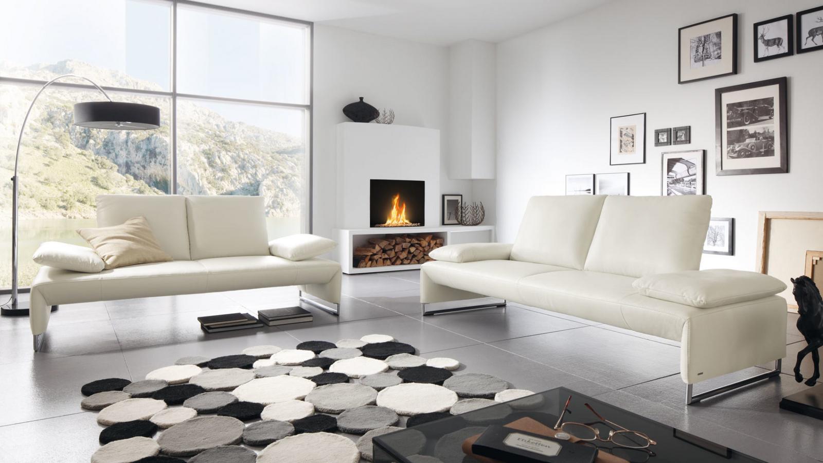 Modular eco-leather sofa | Ramon by Koinor