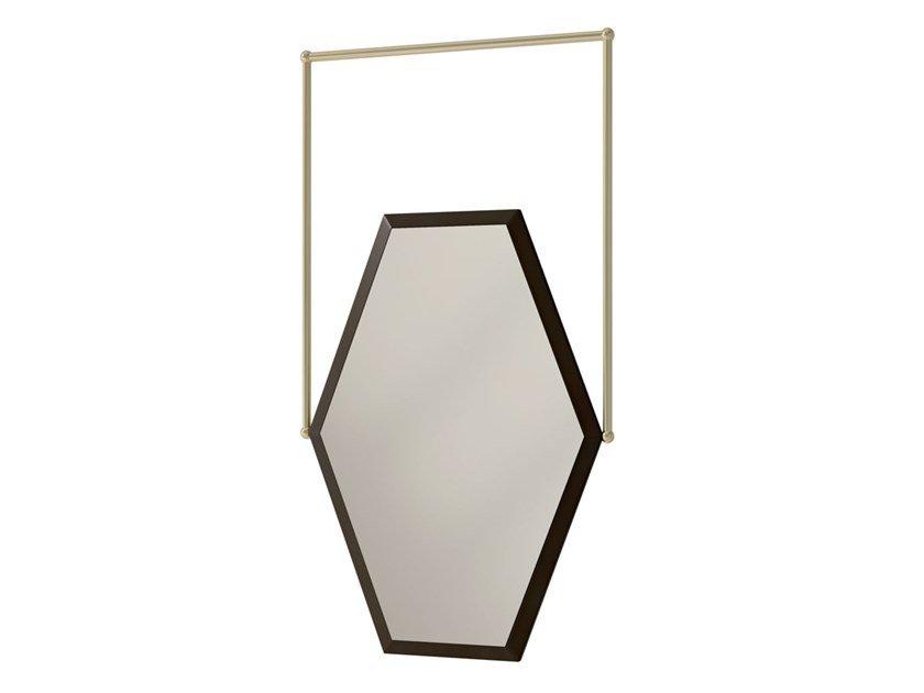 Framed wall-mounted mirror | 7524 by Carpanese home