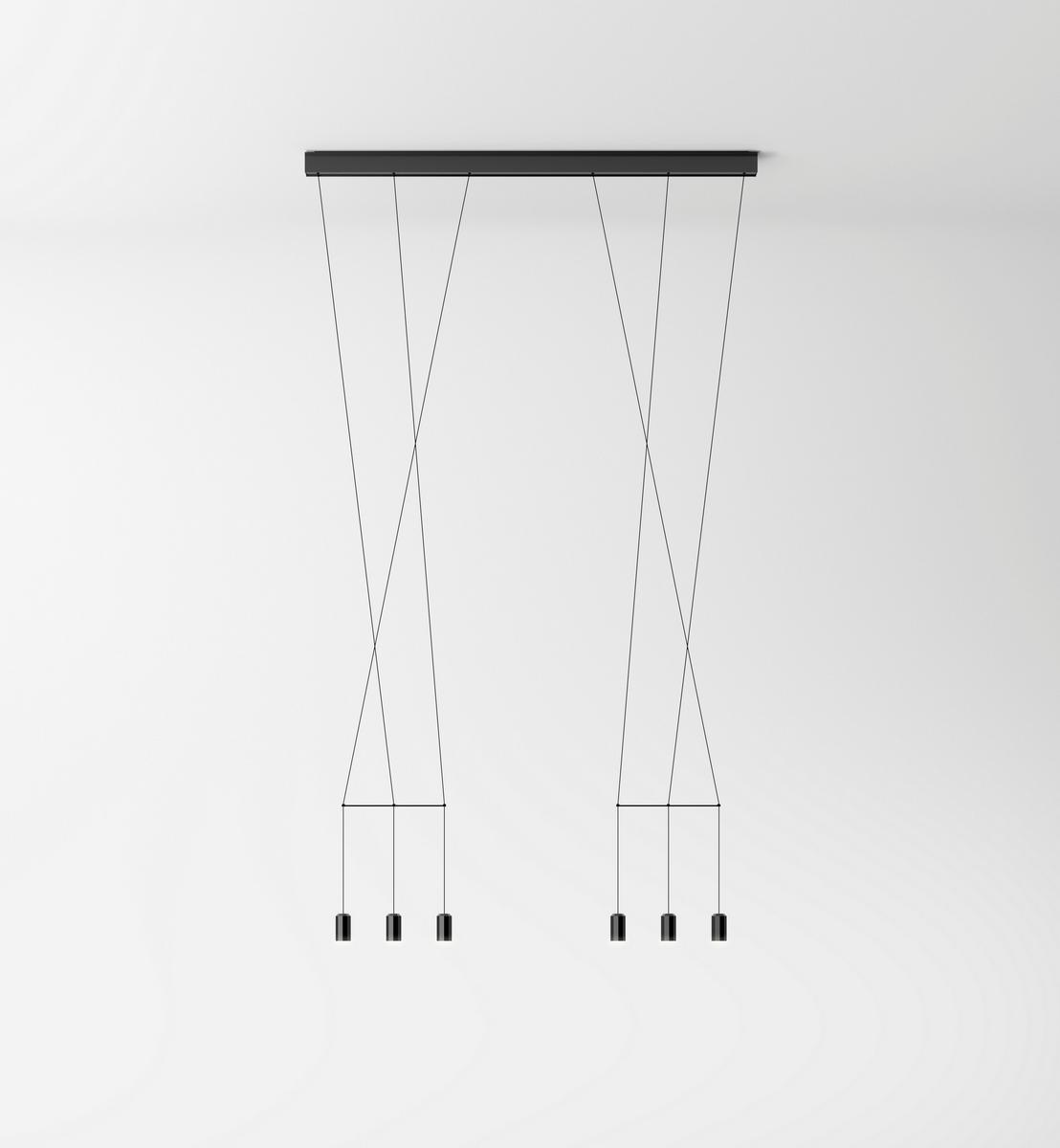 LED pendant lamp | Wireflow Lineal 0338 by Vibia