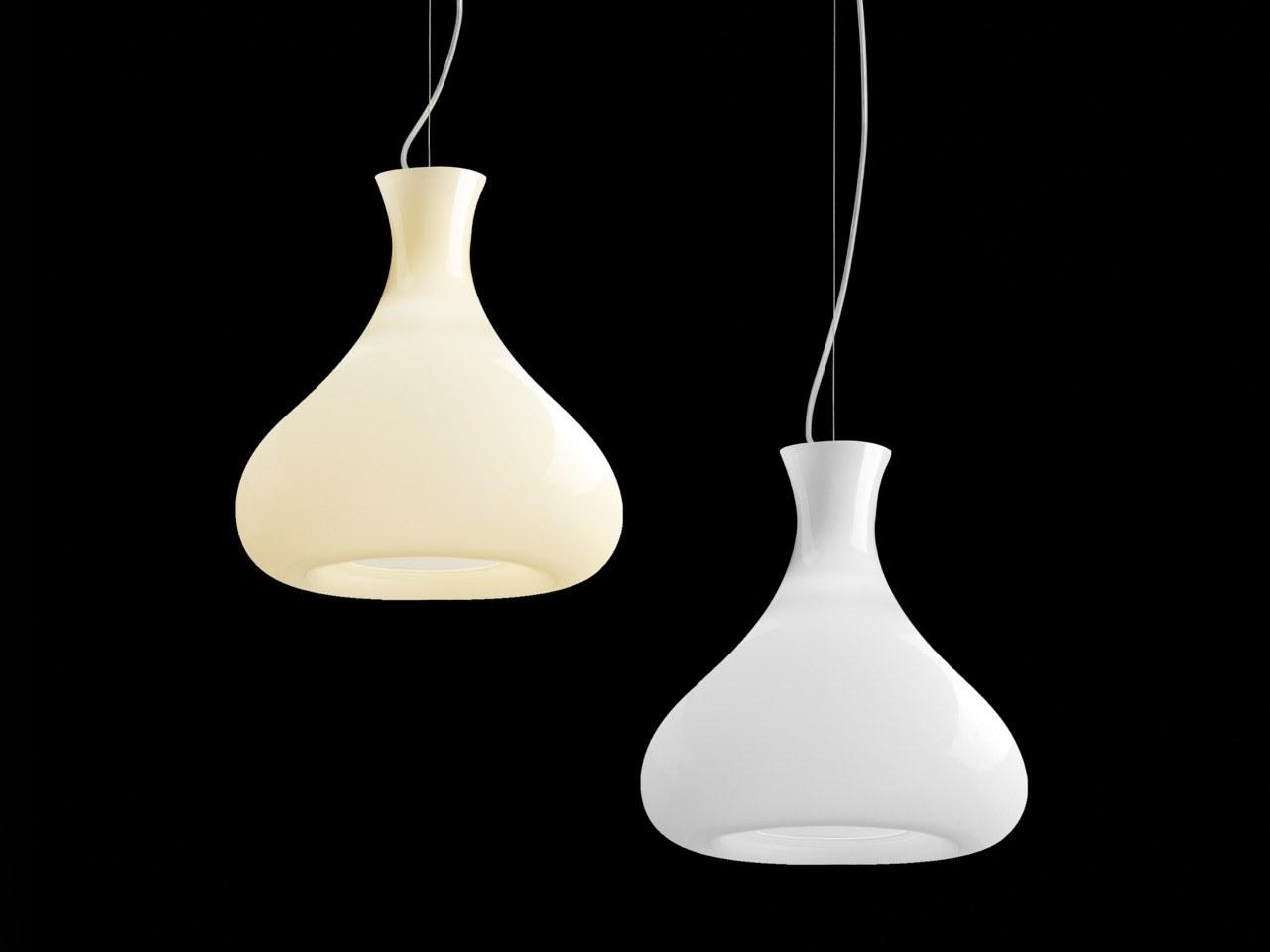 LED blown glass pendant lamp | Summer S by Leucos