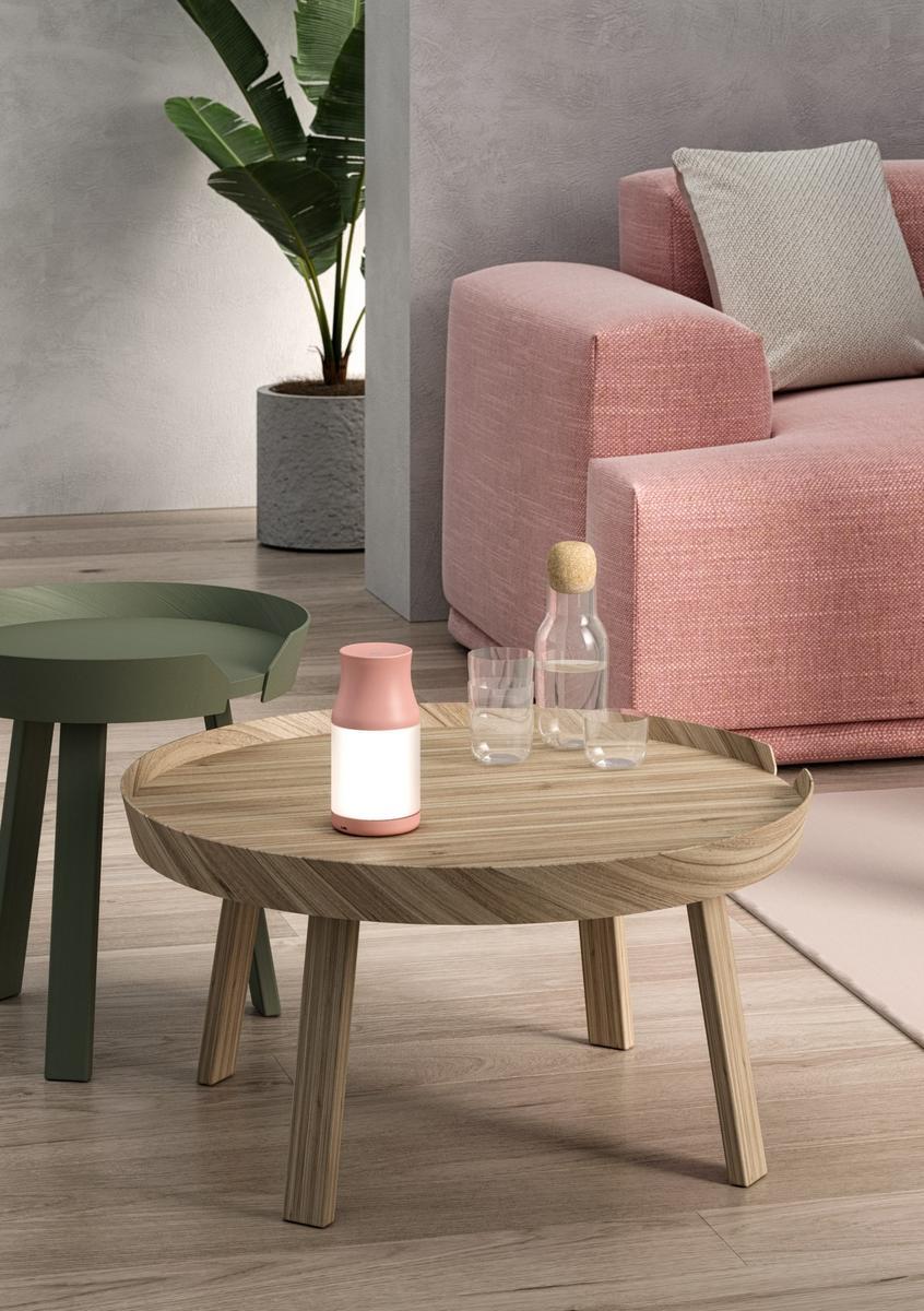 LED cordless ABS table lamp | Turny by Fabbian