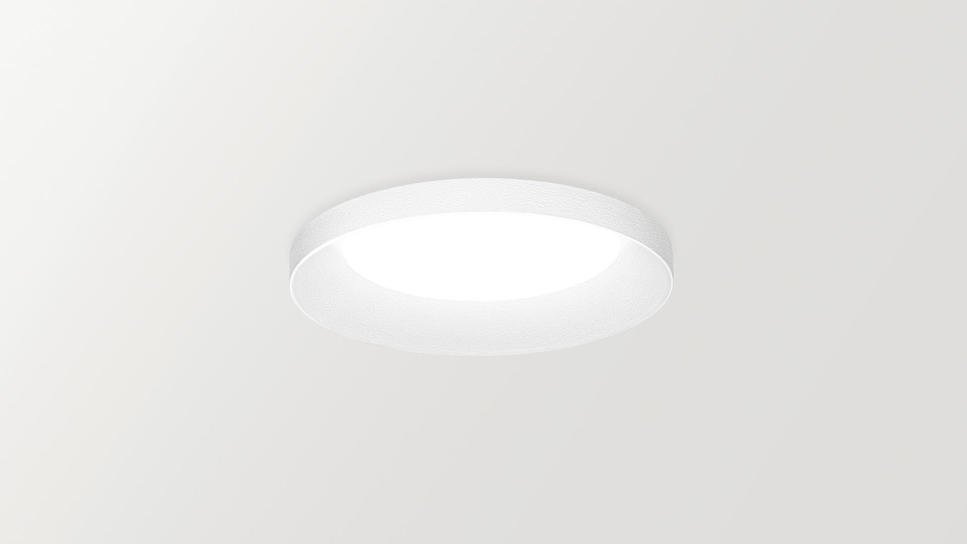 Recessed LED ceiling lamp | Stram Mini by Arkoslight