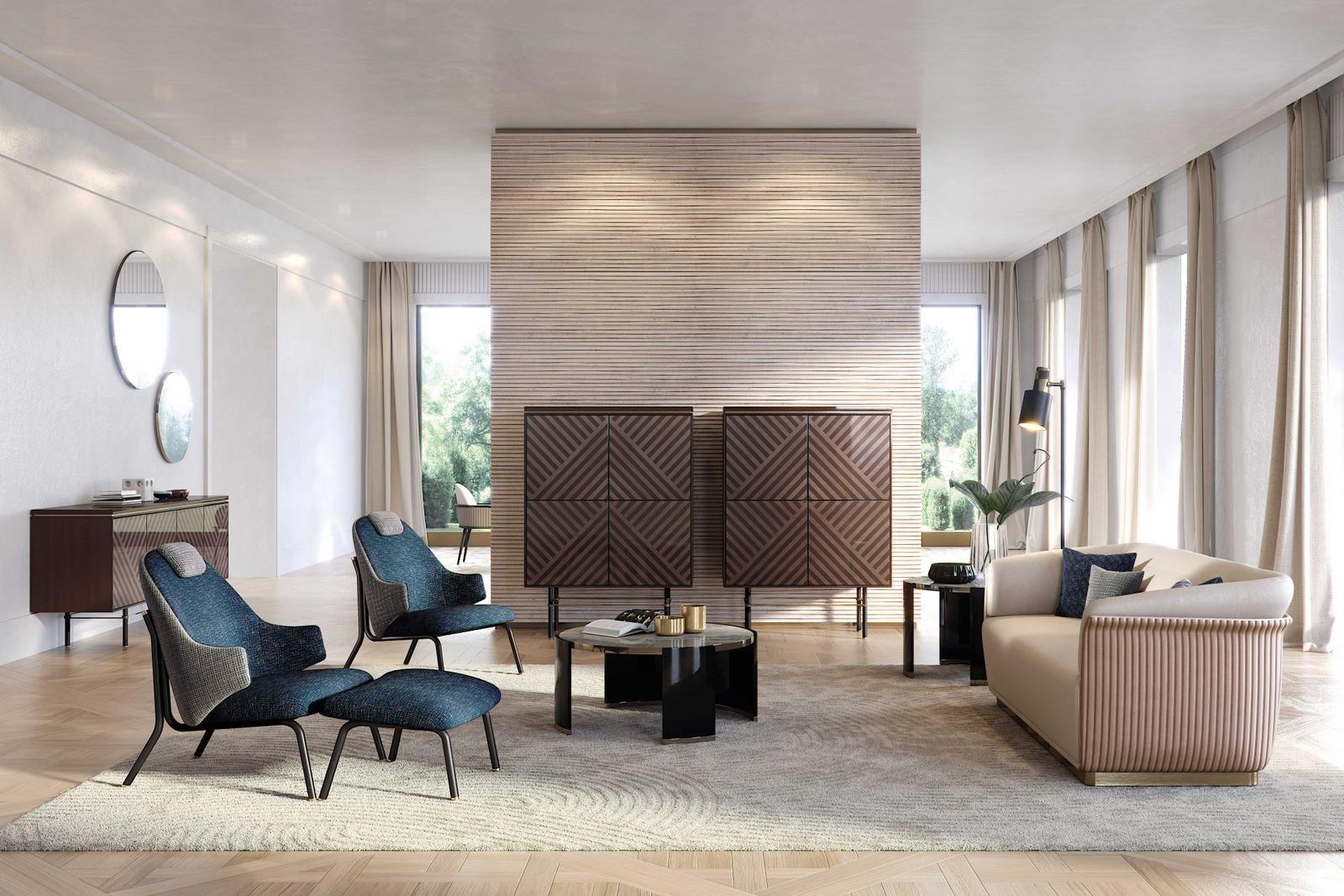 Wooden sideboard with doors | Zefiro by Capital Collection