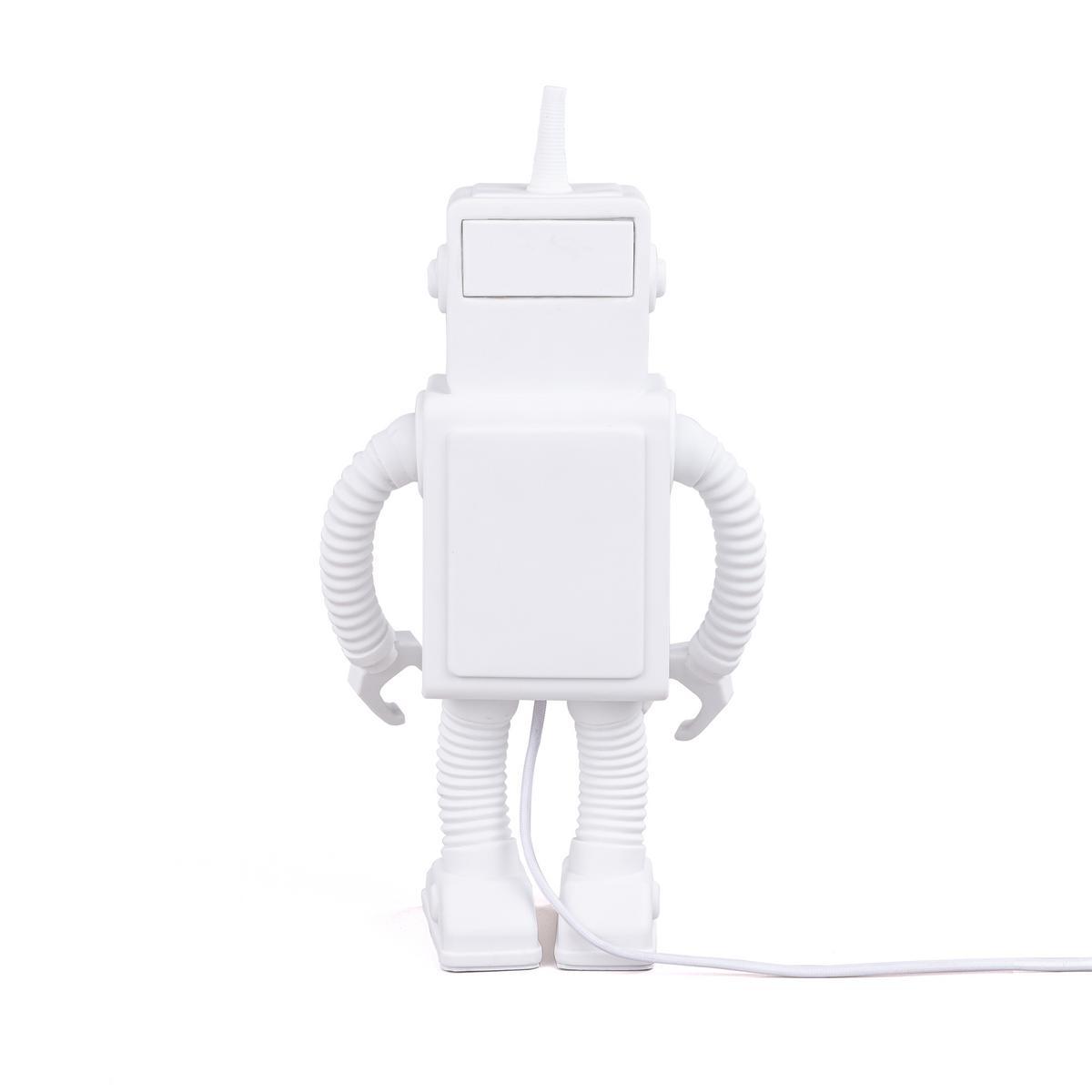 LED porcelain table lamp | Robot by Seletti