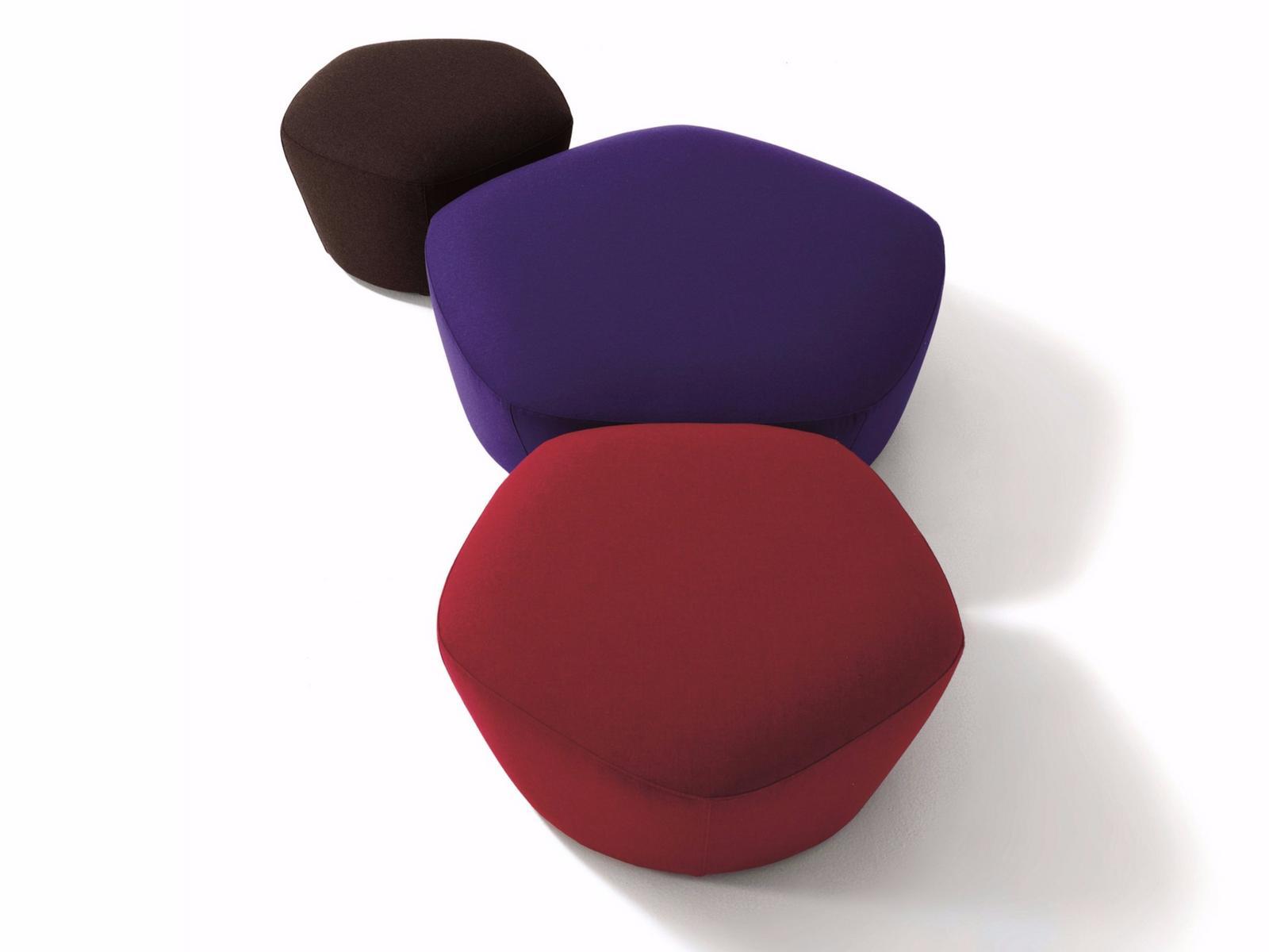 Fabric pouf | Penta by Arflex