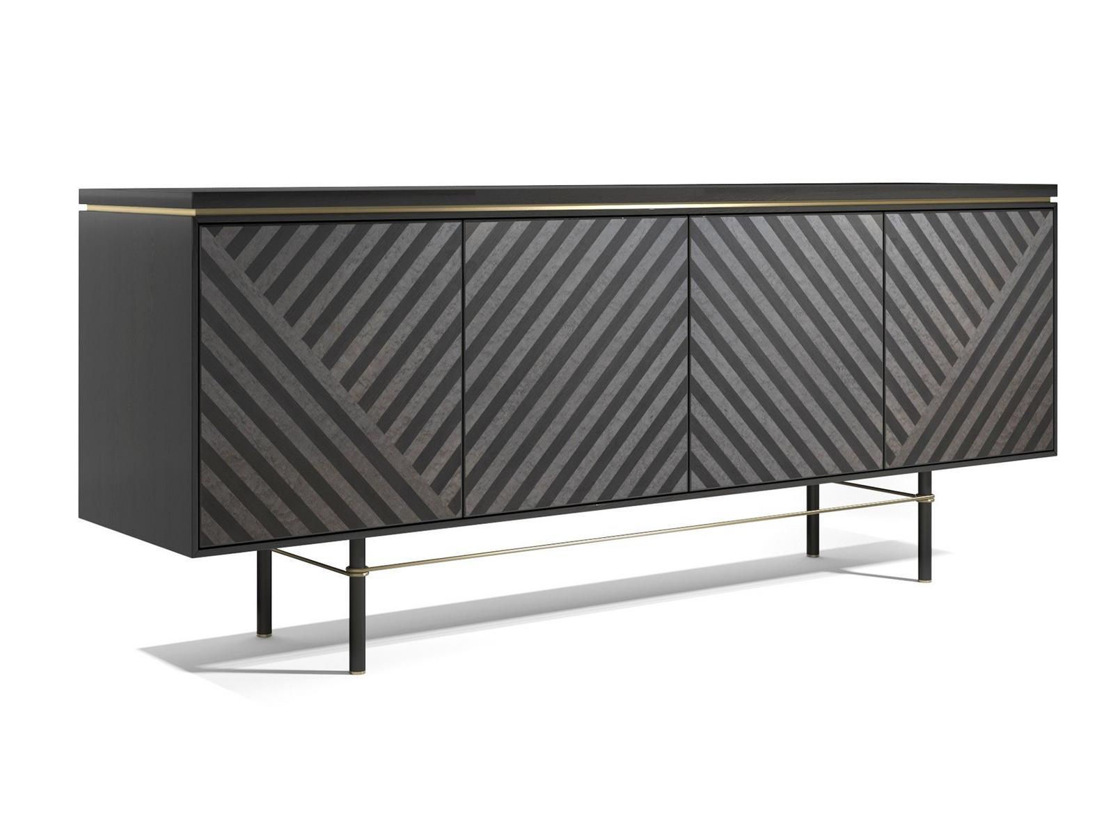 Wooden sideboard with doors | Zefiro by Capital Collection