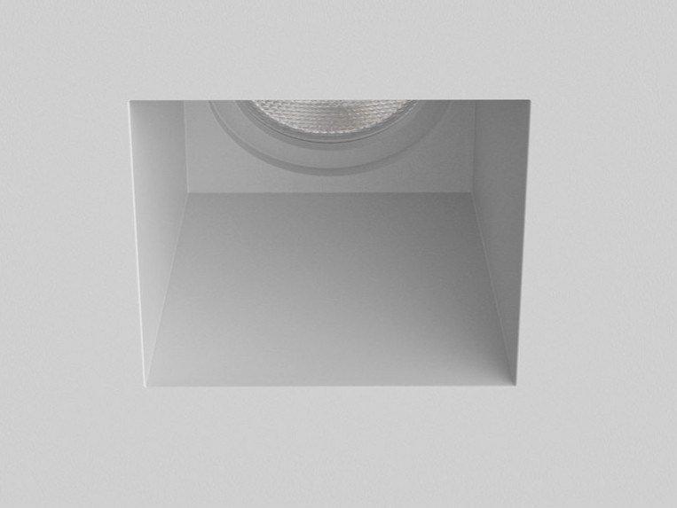 LED square recessed plaster spotlight | Blanco Square by Astro lighting