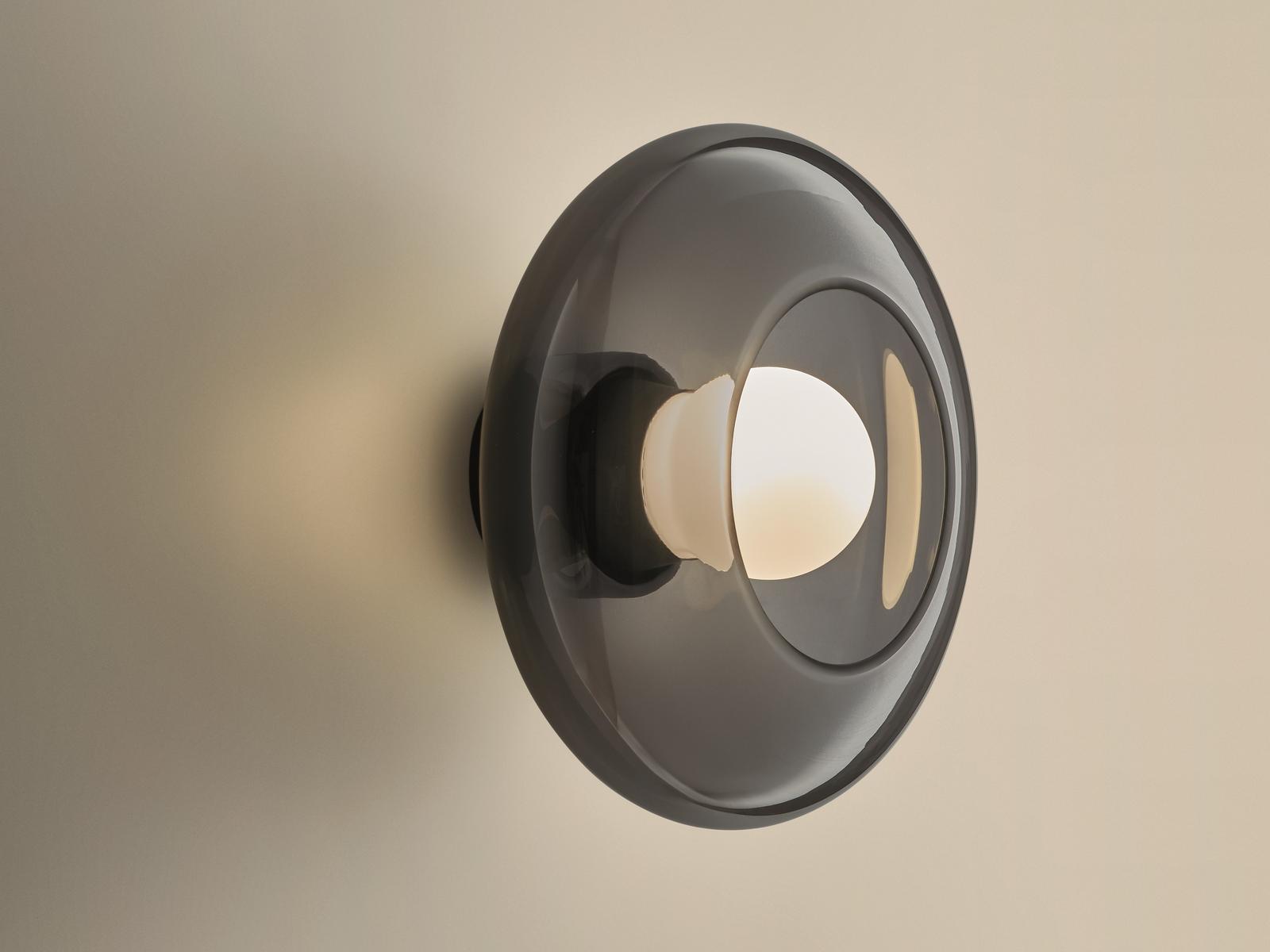 Glass wall light | Trip Glass by Leds C4