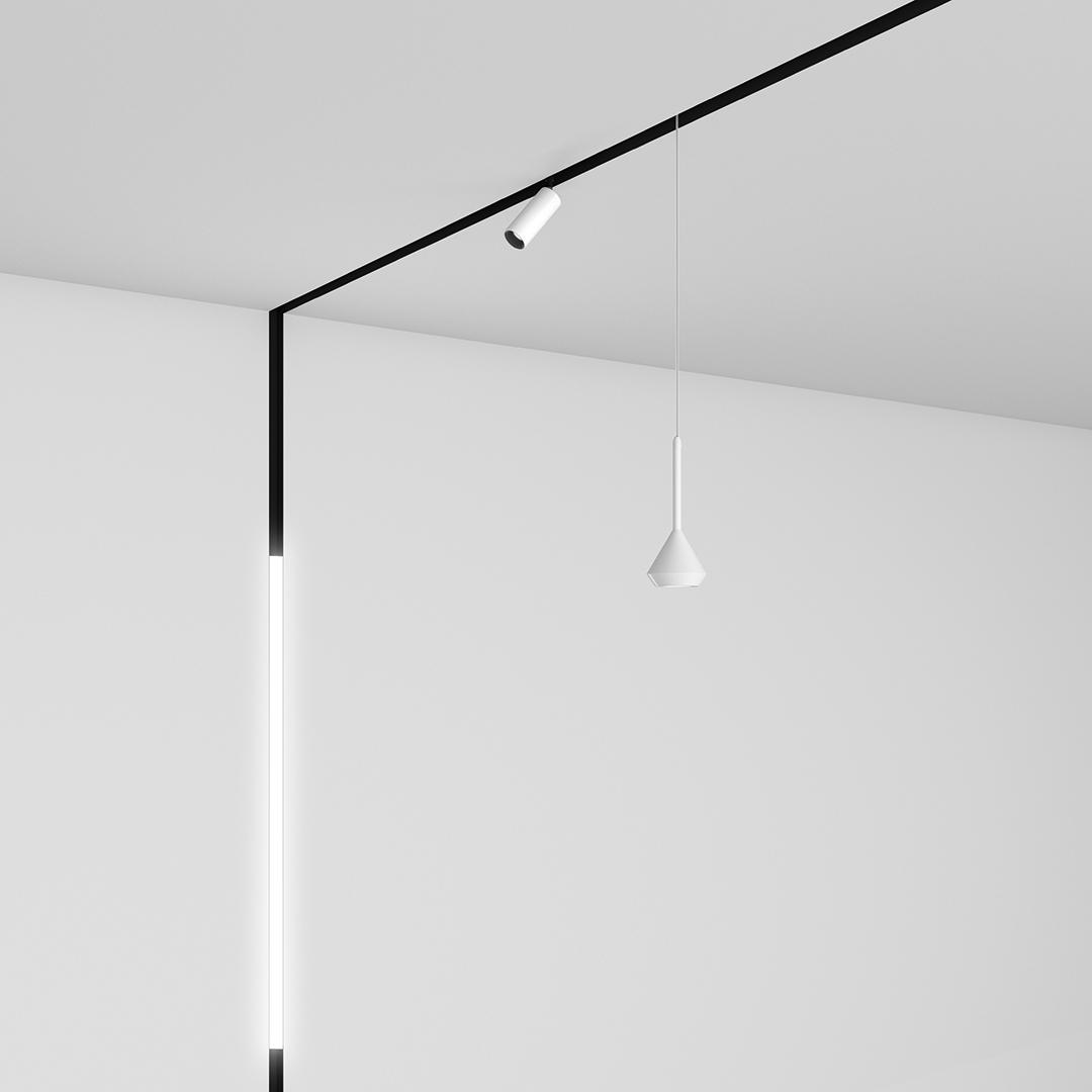 LED aluminium track-Light | Fit 35 48v Double by Arkoslight
