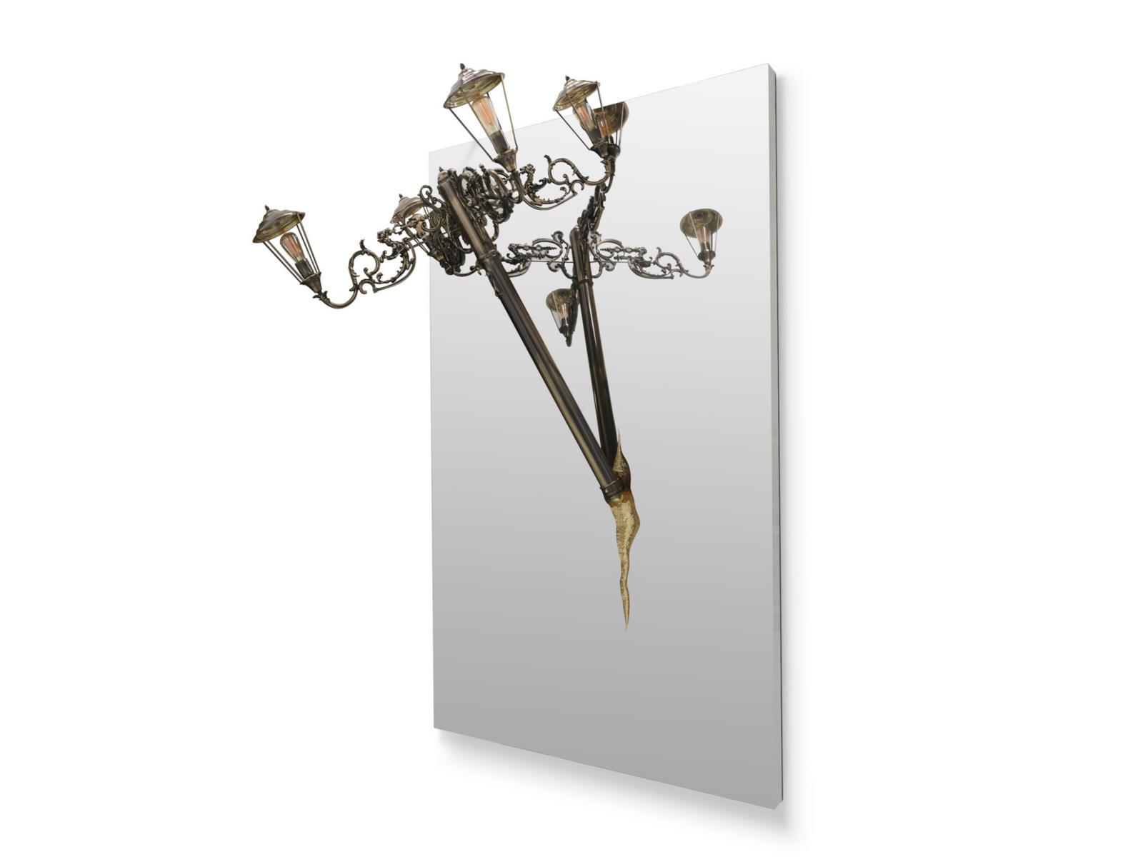 Rectangular wall-mounted mirror with integrated lighting | Lumiere Rectangular by Boca Do Lobo