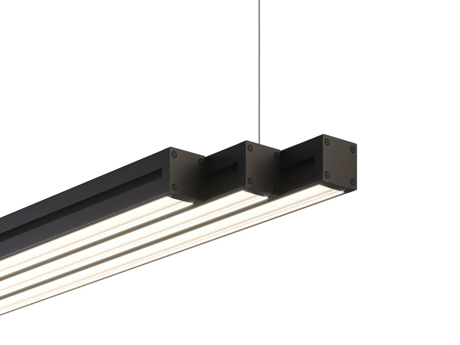 LED Anodized aluminium pendant lamp | Light Glide by Fabbian