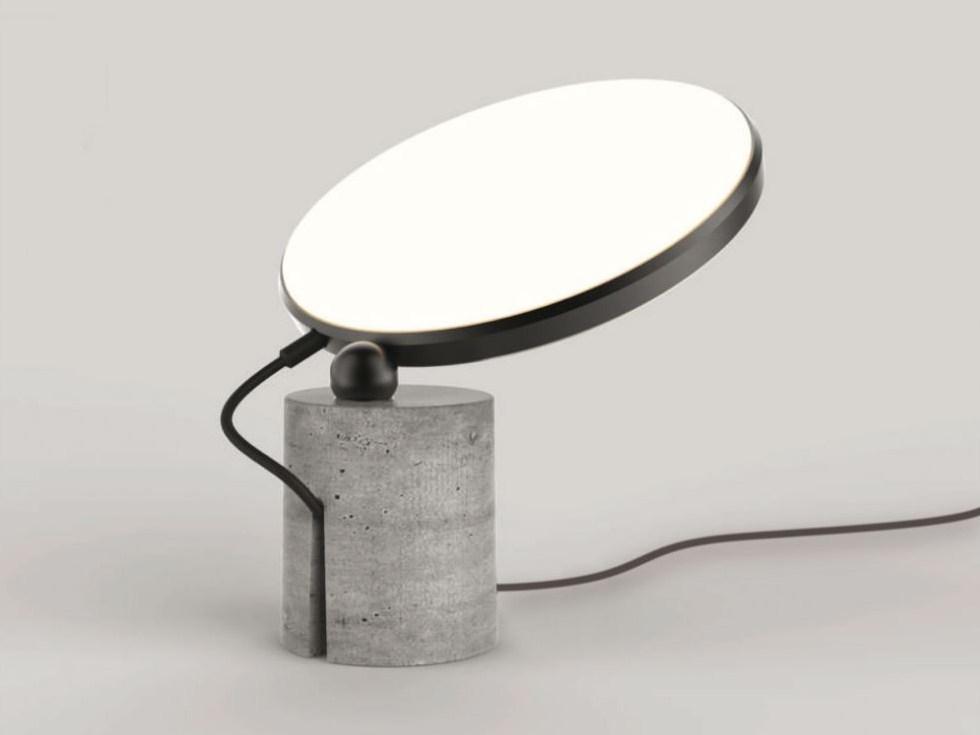Cement table lamp / floor lamp | Avveni Concrete by Sattler